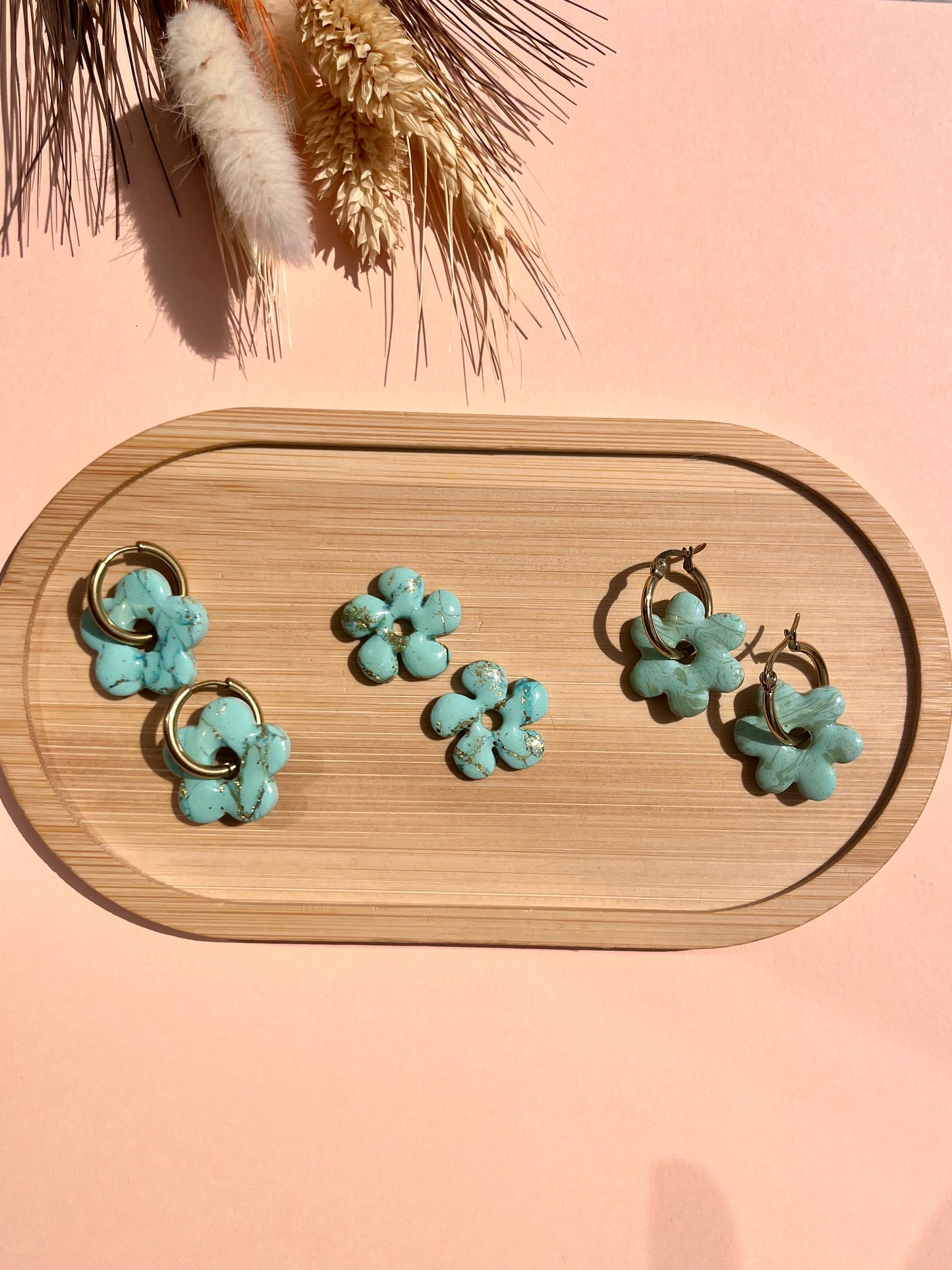 Brincos Mia - Verde Menta