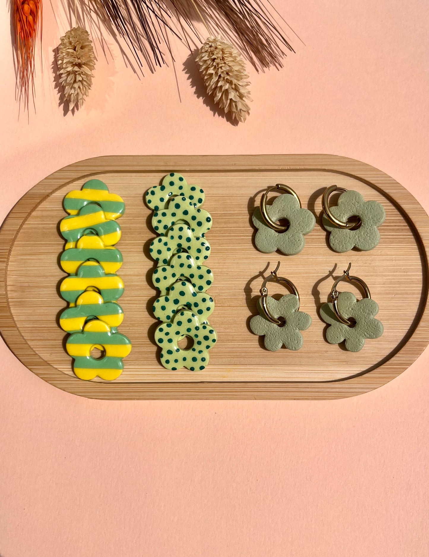 Brincos Alice - Verde Oliva