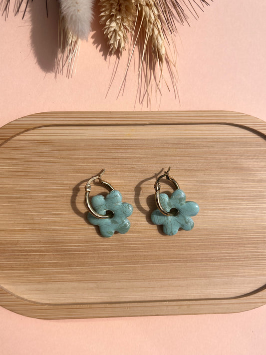 Alice Earrings - Mint Green