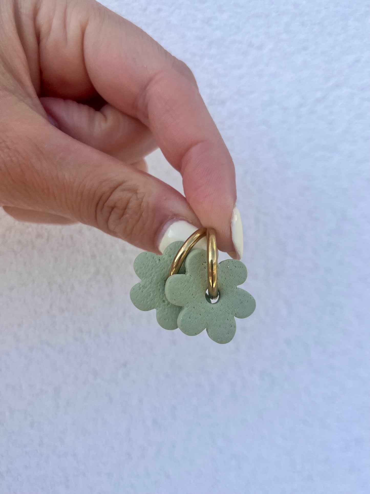 Brincos Alice - Verde Oliva