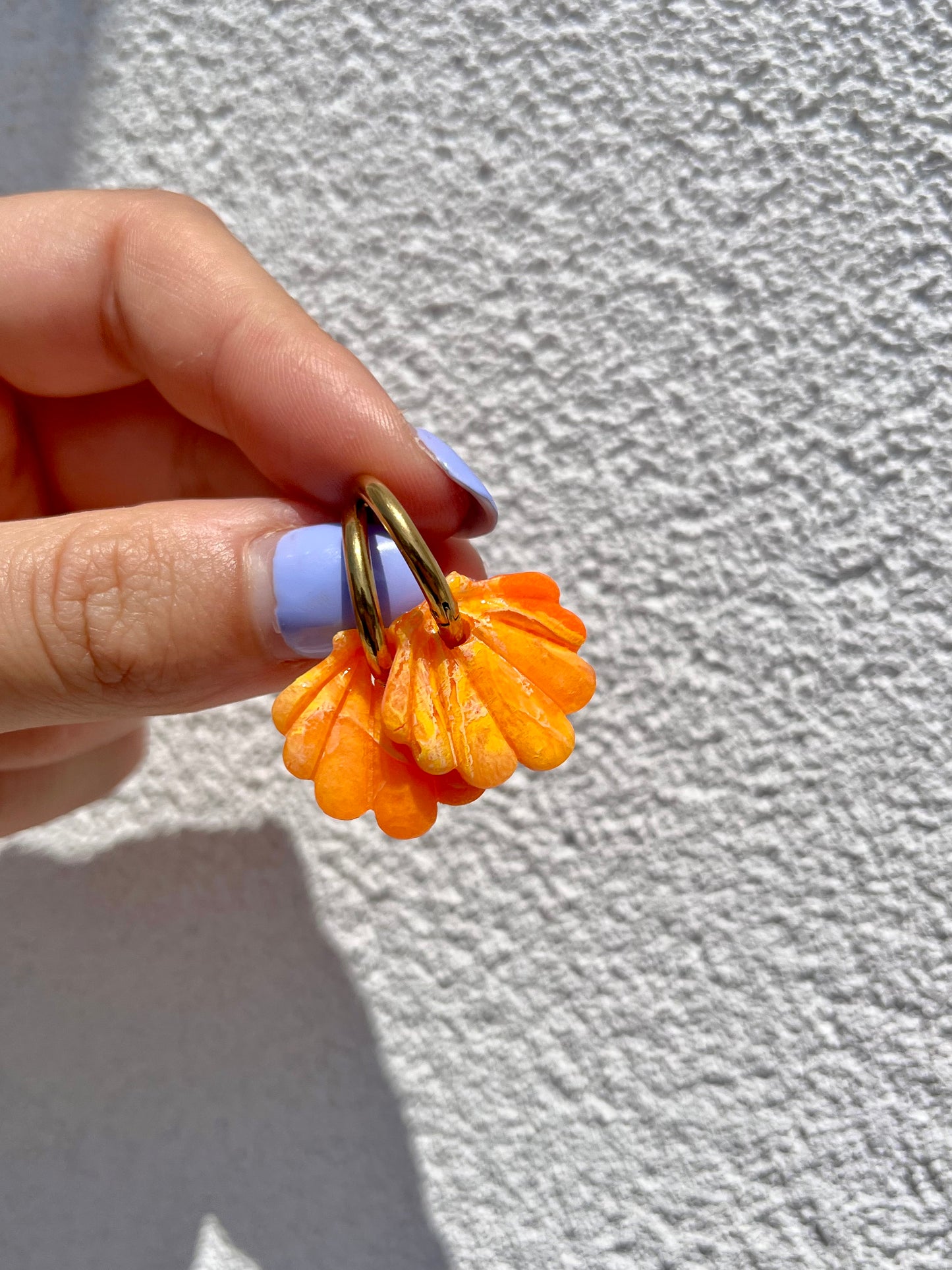 Brincos Oceana - Rosa/Laranja